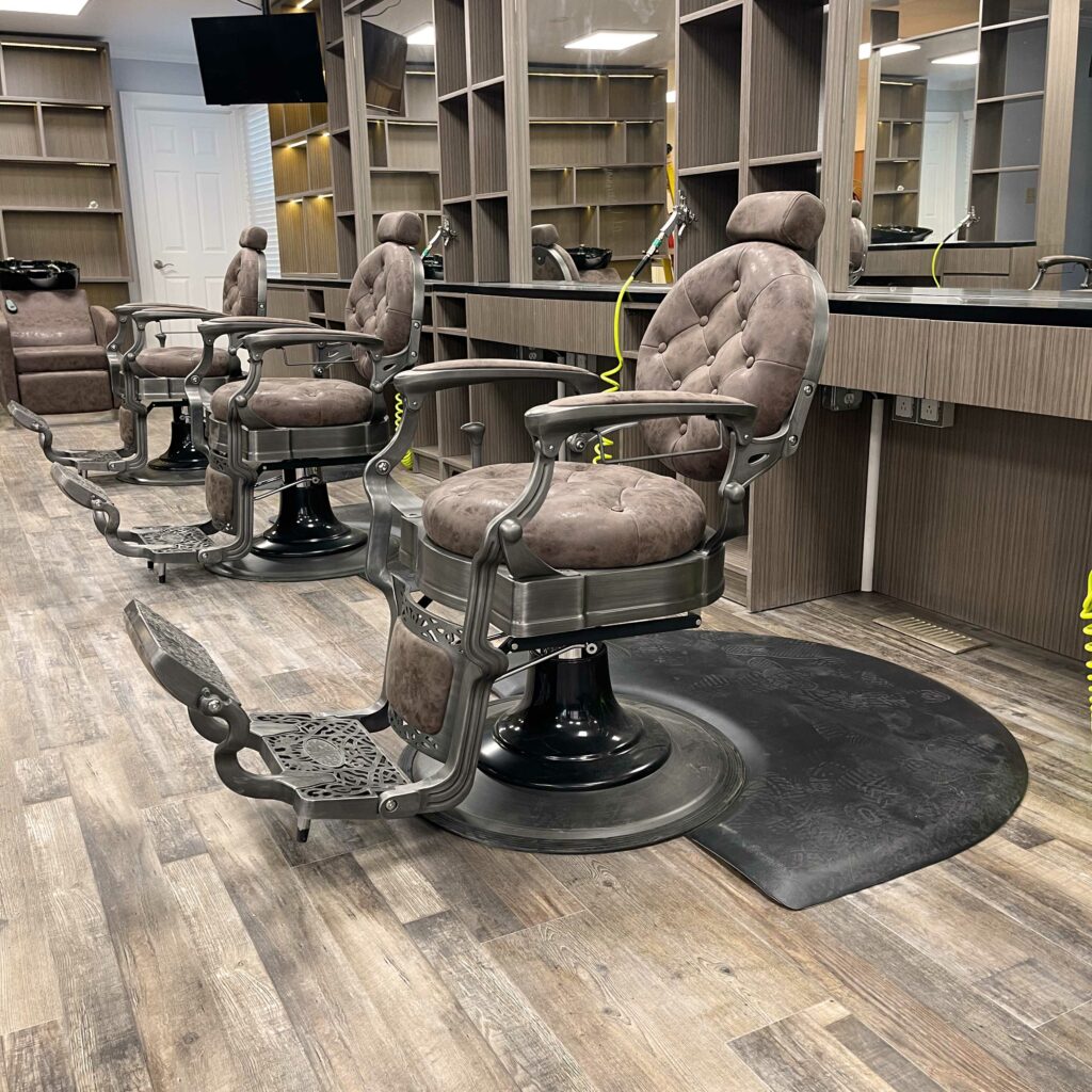 Vintage Barber Chairs Vintage barber chairs inside The Gentleman's Cut barbershop in Nampa, Idaho